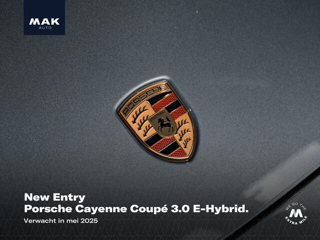 Porsche CAYENNE Coupé 3.0 E-Hybrid, SportDesign, 22", tr.haak, Bose, luchtv., memory, ACC, privacy