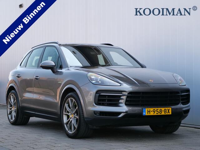 Porsche CAYENNE 3.0 E-Hybrid 470pk AUTOMAAT Trekhaak / Sportstoelen / Leder / Camera / Luchtvering