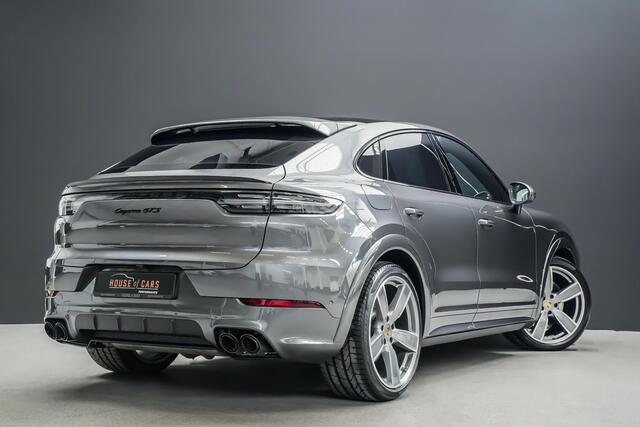 Porsche CAYENNE Coupé 4.0 460pk GTS |sport design|sport chrono|sportuitlaat|luchtvering|Bosé|HUD|Apple Carplay|360 camera|panoramadak|memory|PDLS +|stoelventilatie|blind spot|22"|