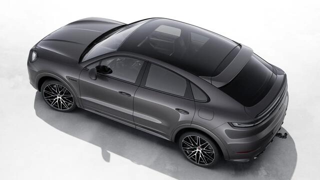 Porsche CAYENNE Coupé 3.0 E-Hybrid, SportDesign, 22", tr.haak, Bose, luchtv., memory, ACC, privacy