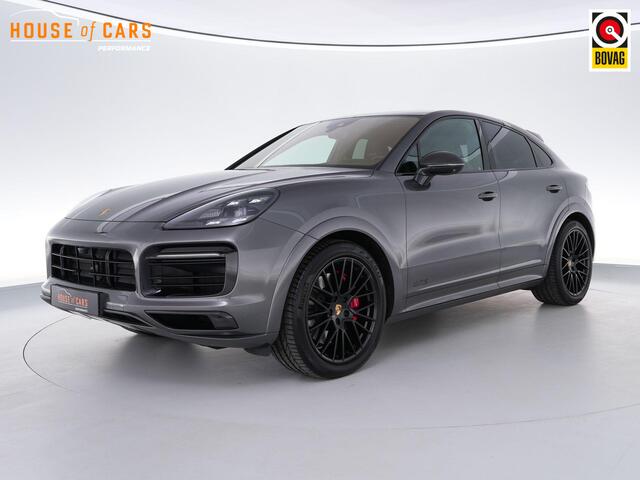 Porsche CAYENNE Coupé GTS 4.0 460pk |dealer onderhouden|Approved 2028|pano|carbon ext|matrix LED|chrono|sport design|Bose|18-voudig|HUD|memory|360 camera|Apple Carplay|blind spot|21"|
