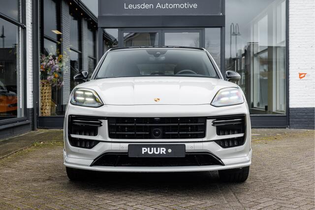 Porsche CAYENNE Coupé 4.0 Turbo E-Hybrid Cashmere Beige Techart - Passenger Display - Trekhaak