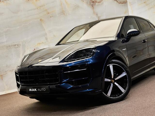 Porsche CAYENNE Coupé 3.0 E-Hybrid, Burmester, Exclusive Manufaktur, SportDesign, 4W-best, luchtv., memory, bijrijdersdisplay, matrix-LED, tr.haak, 22", ACC, HUD, NP178k