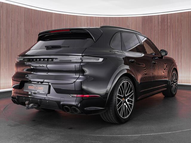 Porsche CAYENNE Turbo E-Hybrid 4.0 740pk |BTW-autp|pano|Burmester|sport design|soft close|sport chrono|HUD|Apple Carplay|stoelventilatie&verwarming|memory|360 camera|21" LMV|