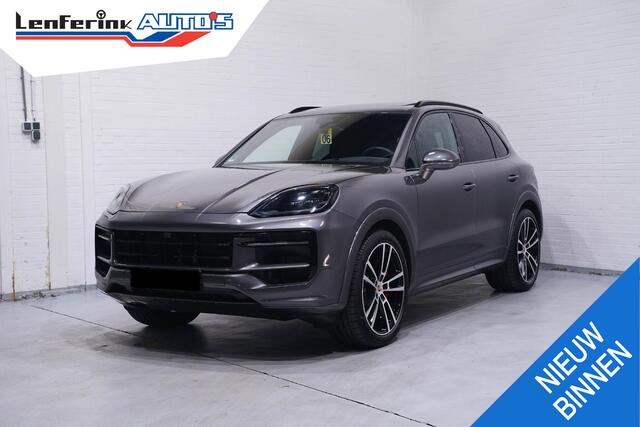 Porsche CAYENNE 4.0 V8 S ex bpm. pano-dak soft-close sportuitlaat luchtvering(PASM) electr.trekhaak stoelverwarming v+a en geventileerde voorstoelen exterieur-pakket DAB private-glas 22"lmv sport design sport-chrono Bose sounsystem 360-camera soft-close HUD ACC sportsto