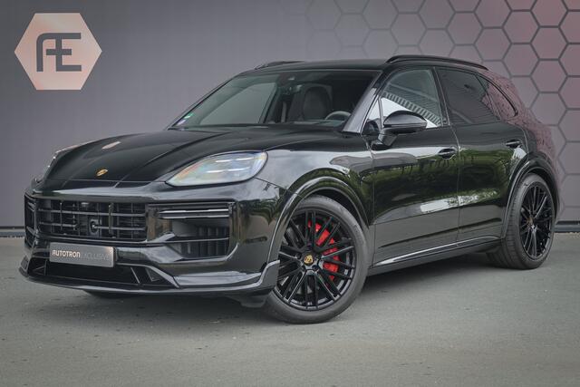 Porsche CAYENNE 4.0 Turbo E-Hybrid | TECHART | ADAPTIVE CRUISE | STOELVERKOELING & VERWARMING | TREKHAAK | PASSENGER DISPLAY | HEAD UP | BURMESTER | ACHTERASBESTURING |