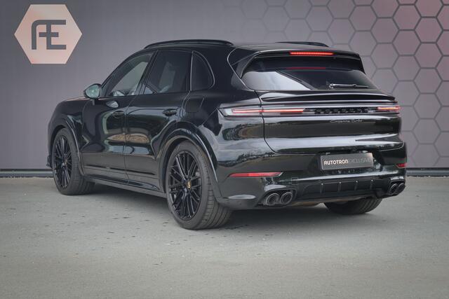 Porsche CAYENNE 4.0 Turbo E-Hybrid | TECHART | ADAPTIVE CRUISE | STOELVERKOELING & VERWARMING | TREKHAAK | PASSENGER DISPLAY | HEAD UP | BURMESTER | ACHTERASBESTURING |
