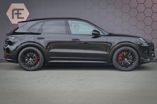 Porsche CAYENNE 4.0 Turbo E-Hybrid | TECHART | ADAPTIVE CRUISE | STOELVERKOELING & VERWARMING | TREKHAAK | PASSENGER DISPLAY | HEAD UP | BURMESTER | ACHTERASBESTURING |