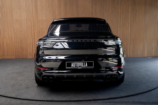 Porsche CAYENNE Coupé 3.0 Pano Sport-chrono 360° Luchtvering Leer Navi ACC 22'' LM velgen Memory seats Bose Stuurverwarming Elektr. bedienbare achterklep PDC LM velgen Stuurverwarming Stoelverwarming Zwarte binnenhemel Climate CarPlay