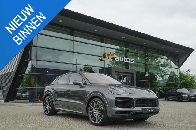 Porsche CAYENNE Coupé 4.0 V8 Turbo S 680pk E-Hybrid Panoramadak 4-wielsturing Trekhaak PDCC BOMVOL 1e Eigenaar NLauto 22" LMV