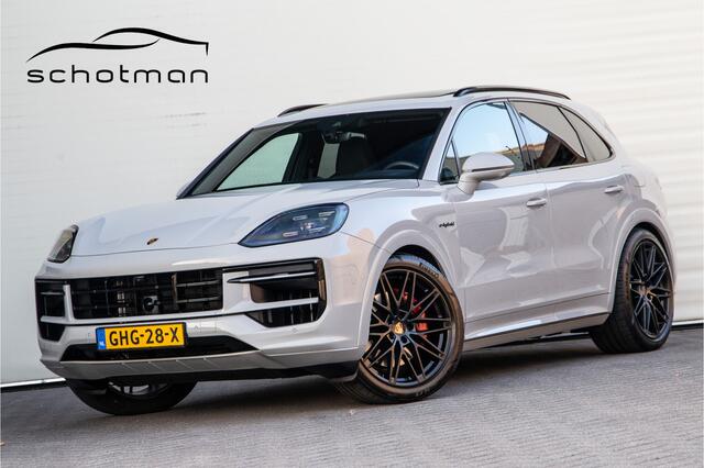 Porsche CAYENNE 3.0 E-Hybrid Sport-Design, Lederpakket, Passenger Display, Pano, Bose, Adapt. Cruise, Luchtvering