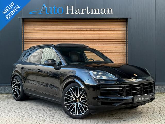 Porsche CAYENNE 3.0 E-Hybrid Black Edition MASSAGE|PASSENGER-DISPLAY|SPORTUITLAAT|TREKHAAK|PANO|BOSE