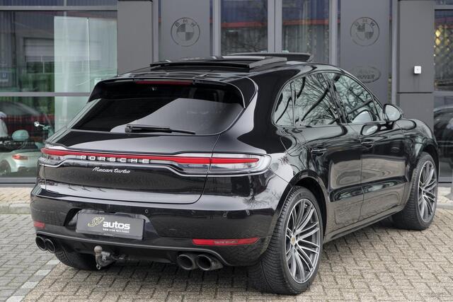 Porsche MACAN 2.9 Turbo 441pk Panoramadak Luchtvering Adaptive cruise PDLS plus 18-weg stoelen