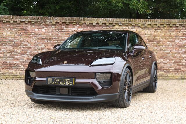 Porsche MACAN 4S "Copper Ruby Metallic" PRICE INCL. VAT! "Copper Ruby Metallic" over the optional leatherpackage in black, Well-equipped with options such as a panoramic roof and RS Spyder Design wheels,"Complete Porsche dealer history since new", 1 owner- Dealer quality condition,Electric cars just aren't for us - but this is a pretty cool car (and faster than our Countach),"In 40 years this will be a classic Porsche - How remarkable"