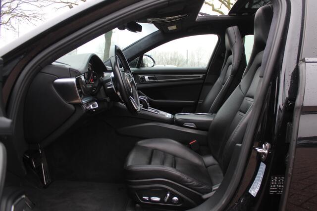 Porsche PANAMERA 2.9 4 E-Hybrid / Panoramadak / 360Camera / Achterasbesturing / 21'' / Matrix LED / Sportdesign / Sportchrono / Carbon / Bose / Stoelventilatie / Keyless / DAB / Dodehoek / ACC / Stuurverwarming