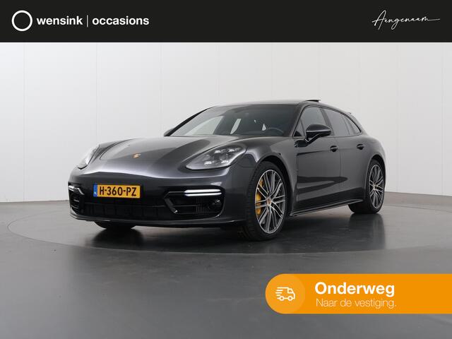 Porsche PANAMERA Sport Turismo 4.0 Turbo S E-Hybrid | Sport-Design | Vierwielbesturing | PDLS+ | Adaptieve Cruise Control | Keramisch remsysteem | 18-Wegs en Memory- Pakket | Burmester High End | Sportchrono | HUD |