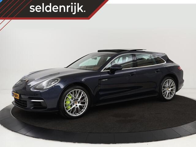 Porsche PANAMERA Sport Turismo 2.9 4 E-Hybrid | Panoramadak | Burmester 3D | Stoelventilatie | LED Adaptief | 360 camera | Luchtvering | Leder | Stuurverwarming | Soft-close