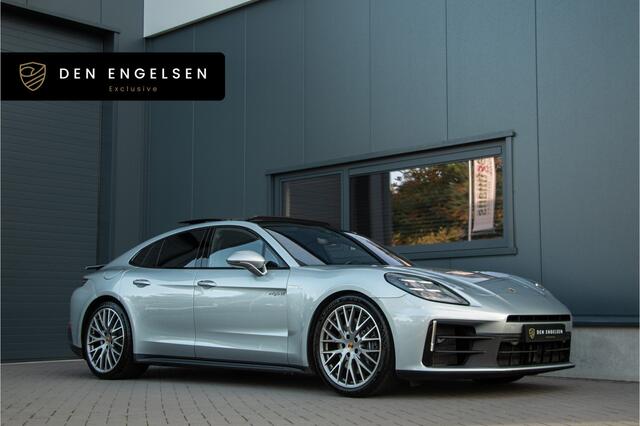 Porsche PANAMERA 2.9 4 E-Hybrid 470PK | 2025 | ACC | Stoelventilatie + Stuurverwarming | Camera | Lane & Side Assist | Softclose | Bose | Achterasbesturing | Memory 2x | 21"| Fabrieksgarantie | Geluid- en warmtewerend glas | Interieurverlichting kleur | 5 Zits | Sport Ch