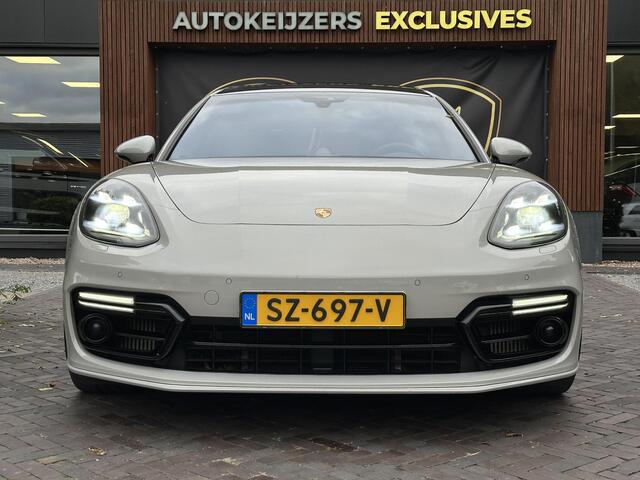 Porsche PANAMERA Sport Turismo 4.0 Turbo S E-Hybrid Keramisch Panoramadak Sportdesign Sportchrono Vossen 22"LM Krijt Grijs 680 PK!