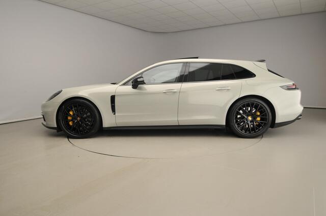 Porsche PANAMERA Sport Turismo 2.9 4 E-Hybrid | Sport Chrono | PDLS+ | Panoramadak | 360 cam | 21" 911 Turbo | Krijt ( gewrapt )