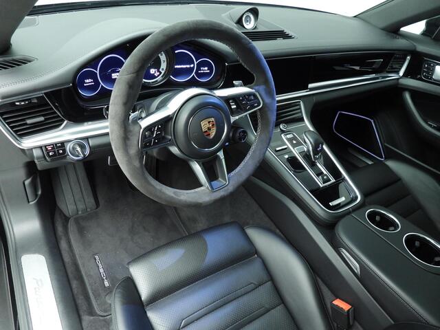 Porsche PANAMERA Sport Turismo 2.9 4 E-Hybrid | Sport Chrono | PDLS+ | Panoramadak | 360 cam | 21" 911 Turbo | Krijt ( gewrapt )