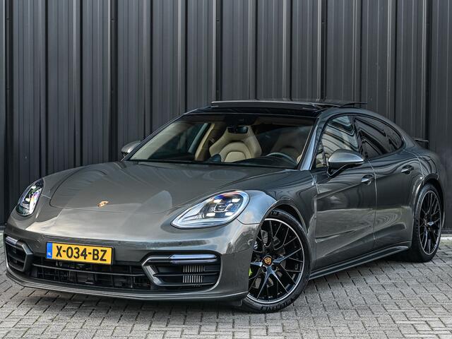 Porsche PANAMERA 2.9 4 E-Hybrid Platinum Edition · NL-auto · Panorama dak · Head up · Sport chrono · Ambiance interieur · Soft close · Bose Sound · Keyless entree · 360 Camera · Adaptieve cruise · Sport Pakket ·