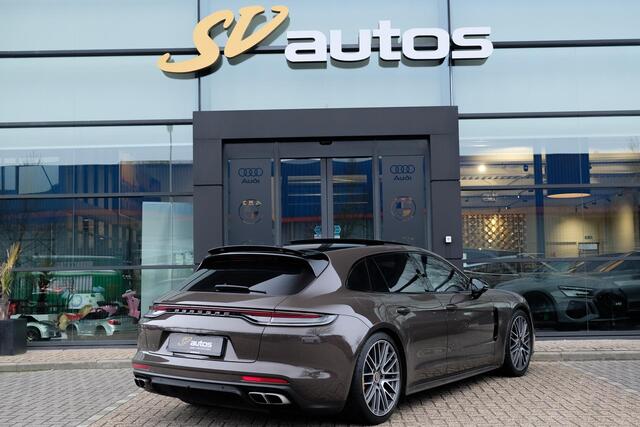 Porsche PANAMERA Sport Turismo 4.0 V8 Turbo S 700pk E-Hybrid Panoramadak Keramisch Luchtvering 4-wielsturing NLauto 1e eigenaar!