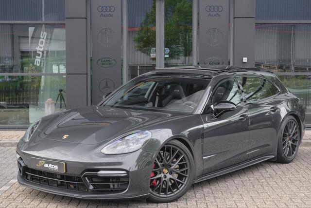 Porsche PANAMERA Sport Turismo GTS 4.0 V8 460PK SportDesign Pano Sport Chrono Carbon Alcantara 18-weg Sportstoelen Sportuitlaat Luchtvering