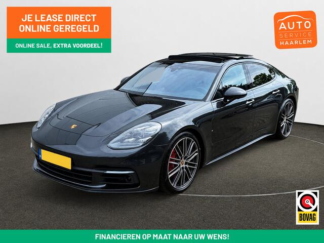 Porsche PANAMERA 2.9 4S 441pk NAP 73dkm, Dealer Onderhouden, Sport Chrono, Angel Matrix, Stoelventilatie
