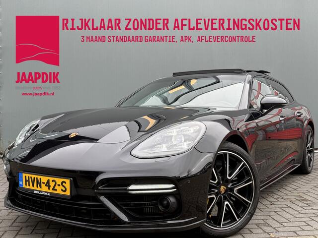 Porsche PANAMERA Sport Turismo BWJ 2018 4.0 Turbo 680 PK S E-Hybrid PANORAMADAK | SPORTCHRONO | KERAMISCHE REMSCHIJVEN | STOELKOELING/STOELVERWARMING | MEMORYSTOELEN | PDLS LED KOPLAMPEN |