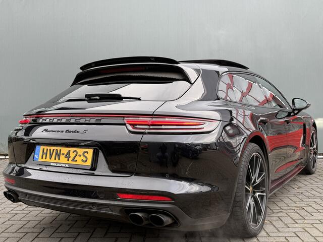 Porsche PANAMERA Sport Turismo BWJ 2018 4.0 Turbo 680 PK S E-Hybrid PANORAMADAK | SPORTCHRONO | KERAMISCHE REMSCHIJVEN | STOELKOELING/STOELVERWARMING | MEMORYSTOELEN | PDLS LED KOPLAMPEN |