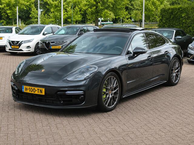 Porsche PANAMERA 4.0 Turbo S E-Hybrid / Panoramadak / 360Camera / Achterasbesturing / Nachtzicht / Softclose / 21'' / Sportuitlaat / Matrix LED / Carbon intr. / Bose / Sportdesign / Volleder / Dodehoek / DAB / ACC