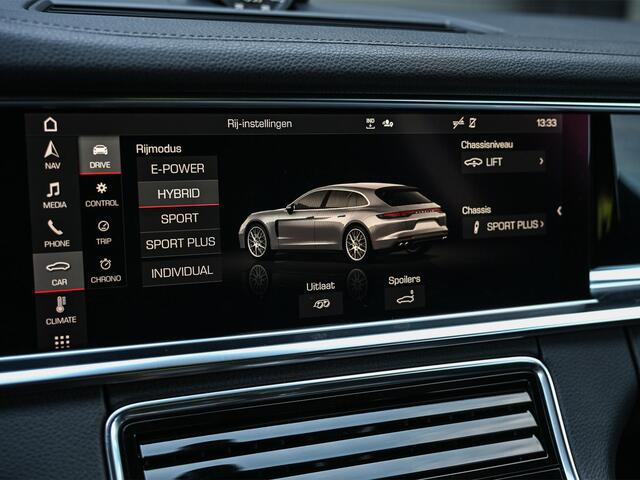 Porsche PANAMERA Sport Turismo 2.9 4S E-Hybrid | Panoramadak | NL-Auto | Camera | Adaptive Cruise | Luchtvering | Memory Seats | Stoelverwarming | Sport Chrono |