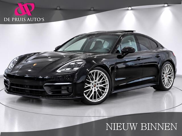 Porsche PANAMERA 2.9 4 E-Hybrid Platinum Edition Matrix koplampen Sportuitlaat systeem Pano Stoelventilatie Head Up 21 Inch Bose Surround View Apple Carplay Soft-Close