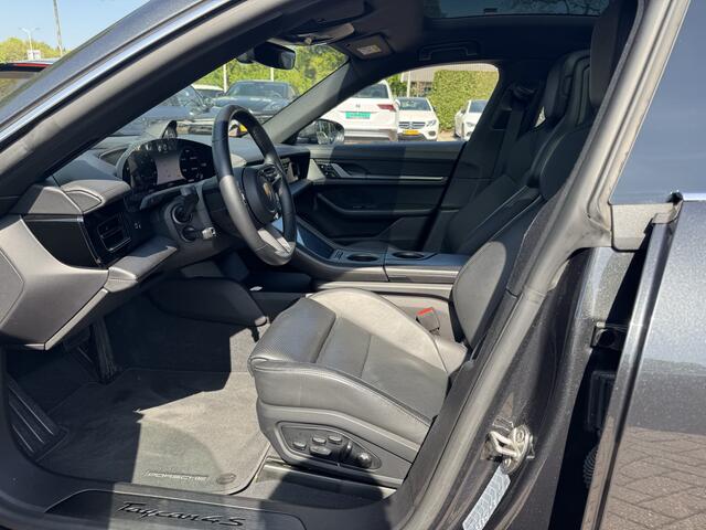 Porsche Taycan 4S 79 kWh / Panoramadak / 360Camera / Achterasbesturing / Adaptieve stoelen / 20'' / Keyless / Bose / Luchtvering / Sportchrono / Dodehoek / DAB / Stuurverwarming / Warmtepomp / ACC