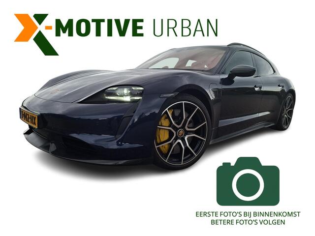 Porsche Taycan Sport Turismo Turbo S 93 kWh 761pk | Burmester | Keramische remmen | Volleder | HUD | SportChrono | Panodak | Bijrijdersdispay | PDCC | Stoelventilatie | 5-pers | SportDesign | InnoDrive| Carbon in/exterieur | Etc.. 247300 nw prijs (Org NL)