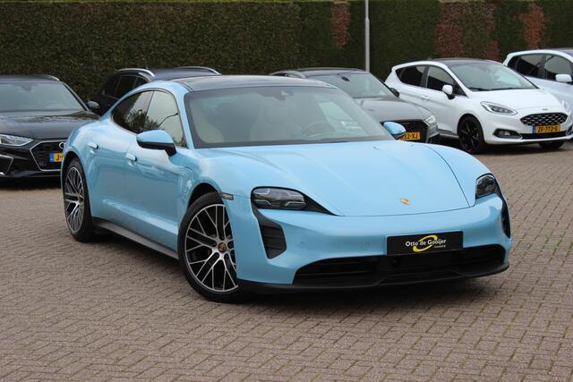 Porsche Taycan 4S Performance 84 kWh / Porsche Approved 04-2027 / SoH 92,3% / Panoramadak / 360Camera / Passenger Display / Luchtvering / Bose / 20'' / Adaptieve Stoelen / Sportchrono / Stoelventilatie+verwarming 4x / Dodehoek /