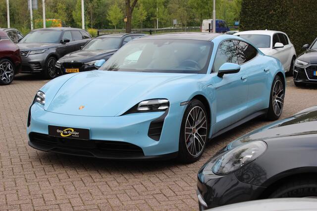 Porsche Taycan 4S Performance 84 kWh / Porsche Approved 04-2027 / SoH 92,3% / Panoramadak / 360Camera / Passenger Display / Luchtvering / Bose / 20'' / Adaptieve Stoelen / Sportchrono / Stoelventilatie+verwarming 4x / Dodehoek /