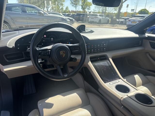 Porsche Taycan Cross Turismo 93 kWh / SOH 93,7% / Panoramadak / 360Camera / Luchtvering / Sportchrono / 20'' / Warmtepomp / Stoelverwarming 4x / DAB / CarPlay / Cruise Control