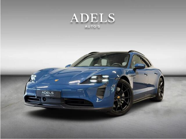 Porsche Taycan Sport Turismo GTS 93 kWh Panodak Sport Design Sportchrono PDLS+ PTV Plus ACC Bose Dealer Onderhouden