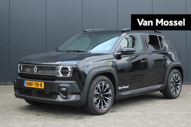 Renault 4 comfort range iconic 52 kWh | ! ALLEEN BESCHIKBAAR VOOR PROEFRITTEN ! | Pack Advanced Driving Assist | Harman Kardon Audio | Camera | Stoel- & Stuurwielverwarming | 18" LMV | Android Automotive