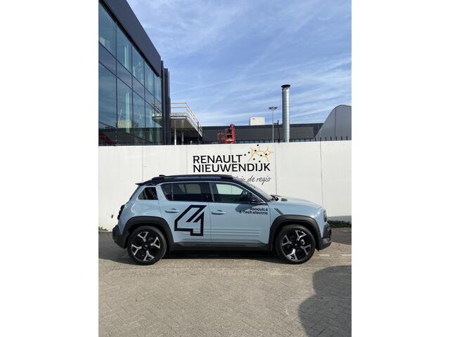 Renault 4 comfort range techno 52 kWh / Google assist/Parkeersensoren/achteruit rij camera/Climate control/DEMO voertuig vraag naar beschibaarheid