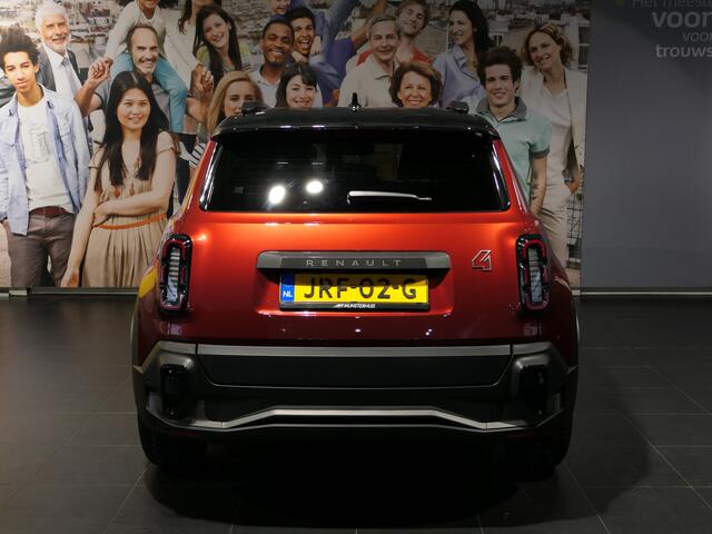 Renault 4 comfort range techno 52 kWh - Demo! - Beschikbaar per 12-03-2026 - All seasons - Verwarme voorstoelen & stuur!