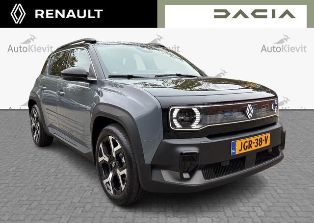 Renault 4 comfort range techno 52 kWh - 5 JAAR GARANTIE / pack winter premium / motorkap zwart
