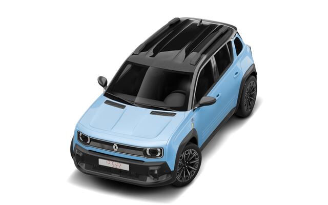 Renault 4 Iconic "plein sud(TM)" | Achteruitrijcamera | Elektrisch te openen canvas dak "plein sud(TM)" | Elektrisch verwarmbare voorstoelen