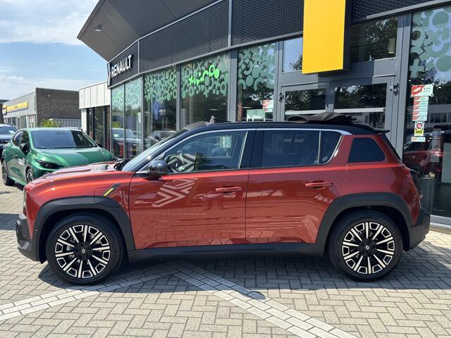 Renault 4 Iconic "Plein Sud" 52 kWh Comfort Range 150 pk | Automaat | Two-Tone l Canvas Open Dak l Pack Advanced Driving Assist | Harman Kardon Audio | ¤ 1.800,- voorraadpremie l NU IN DE SHOWROOM !
