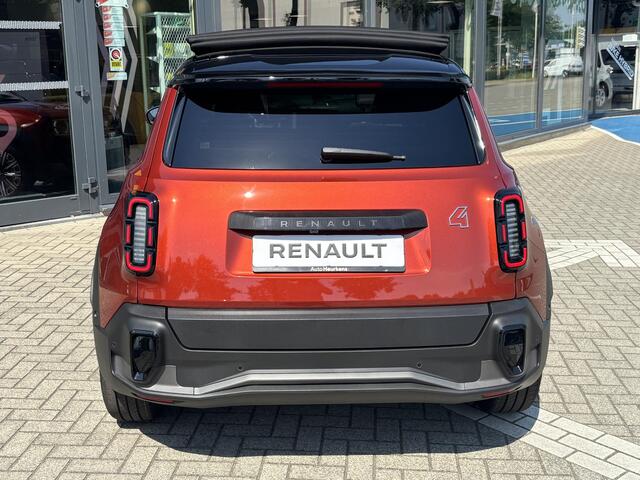 Renault 4 Iconic "Plein Sud" 52 kWh Comfort Range 150 pk | Automaat | Two-Tone l Canvas Open Dak l Pack Advanced Driving Assist | Harman Kardon Audio | ¤ 1.800,- voorraadpremie l NU IN DE SHOWROOM !