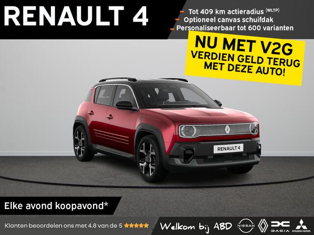 Renault 4 Techno Comfort range | Achteruitrijcamera | Elektronisch geregelde airconditioning | Full LED koplampen