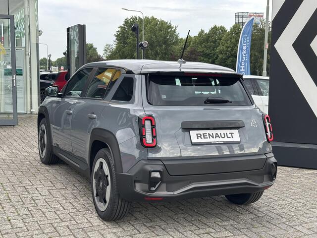 Renault 4 Evolution 150 pk Comfort Range l V2G l Speciale aanbieding (meer dan ¤ 4.000 korting) l Nieuwe auto met 8 jaar batterijgarantie!