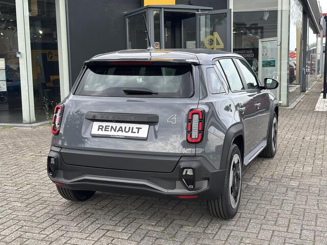 Renault 4 Evolution 150 pk Comfort Range l V2G l Speciale aanbieding (meer dan ¤ 4.000 korting) l Nieuwe auto met 8 jaar batterijgarantie!